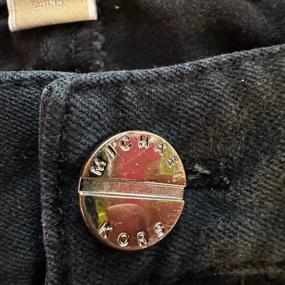 Michael MICHAEL KORS Womens Black Stretch Skinny Jeans Size 4 - Picture 14 of 16